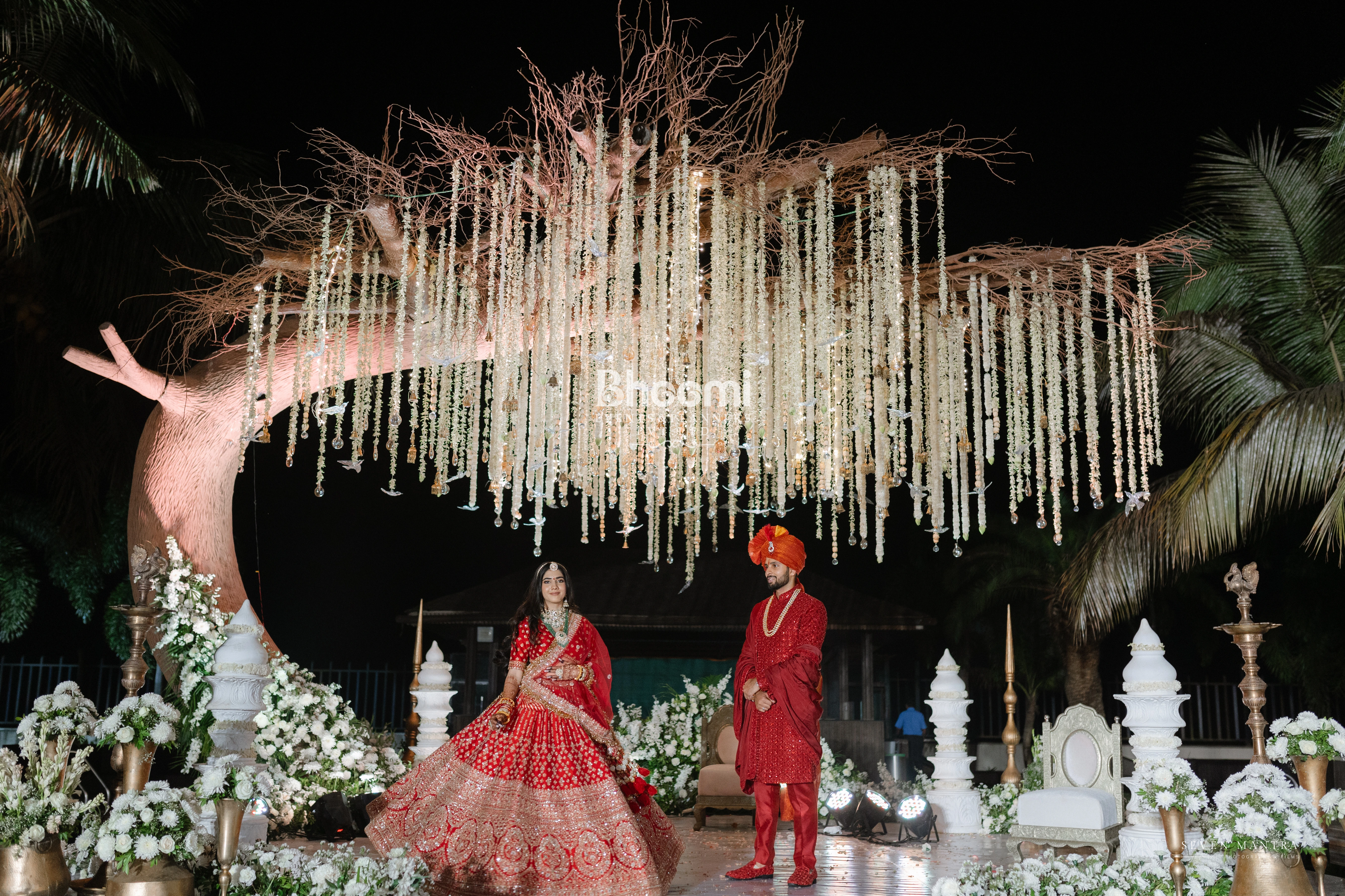 Floral Decoration For Wedding Reception