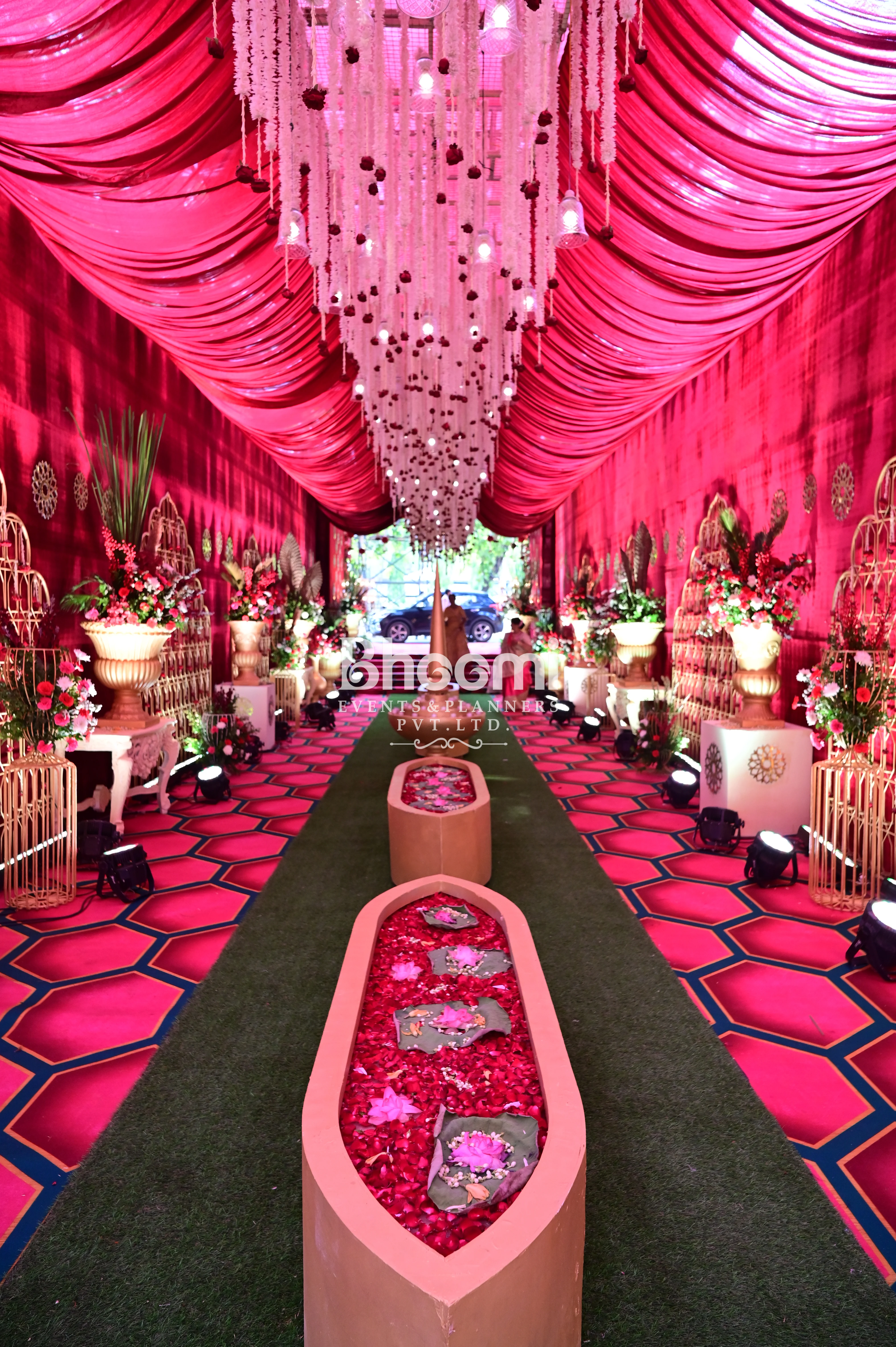 Luxury Wedding Reception Decoration