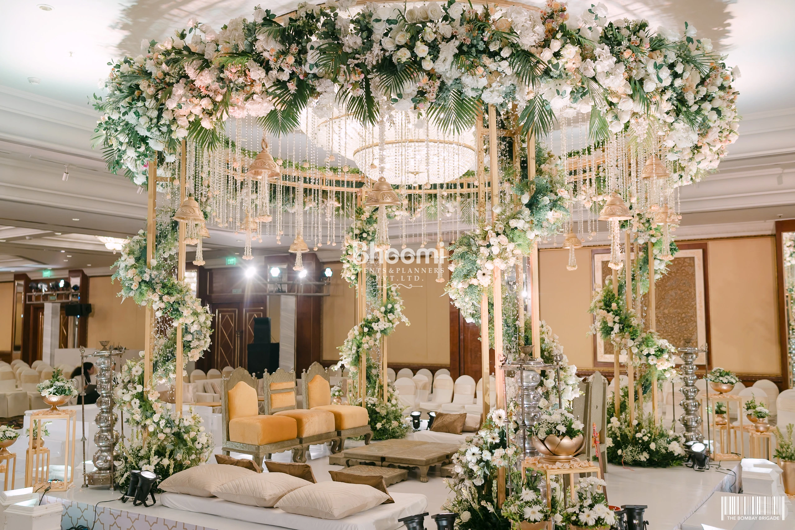 Traditional Indian Wedding Reception Decoration